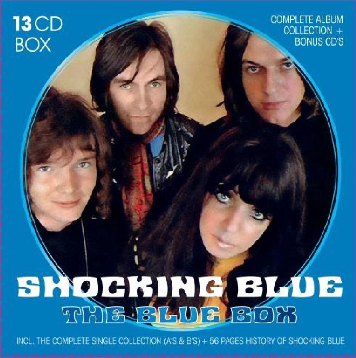 band, shocking blue, cd box, group photo, 1980s