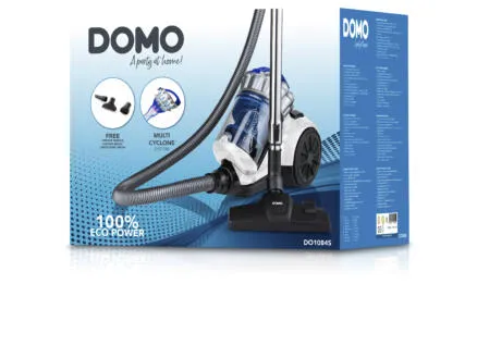 DOMO DO1084S stofzuiger zonder zak multicycloon 1,5l