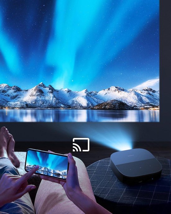 Anker-Nebula-Vega-Full-HD-Smart-Mini-Beamer-Android-TV-9-0-Apple-AirPlay-USB-C-Ingebouwde-Accu-Chromecast-7 Anker Nebula Vega - Full HD Smart Mini Beamer - Android TV 9.0 - Apple AirPlay - USB-C - Ingebouwde
