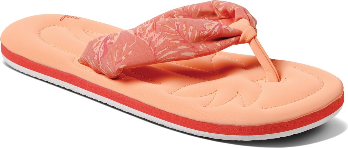 Reef Kids Pool Float Meisjes Slippers - Coral - Maat 31.32