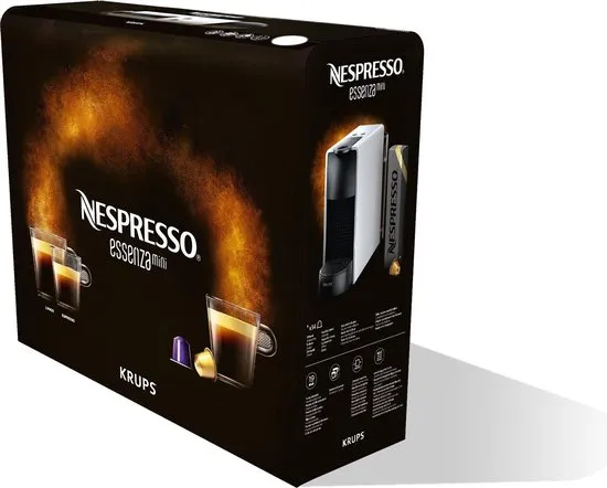 Krups Nespresso Essenza Mini XN110B - Koffiecupmachine - Grijs