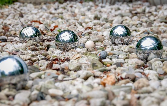 Longfield Games Jeu De Boule Set 6 Ballen In Tas