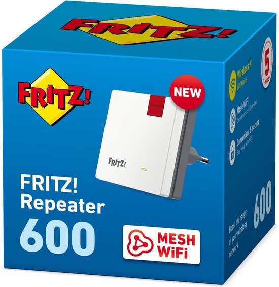 AVM FRITZ!Repeater 600 Edition - Wifi versterker - Single Band