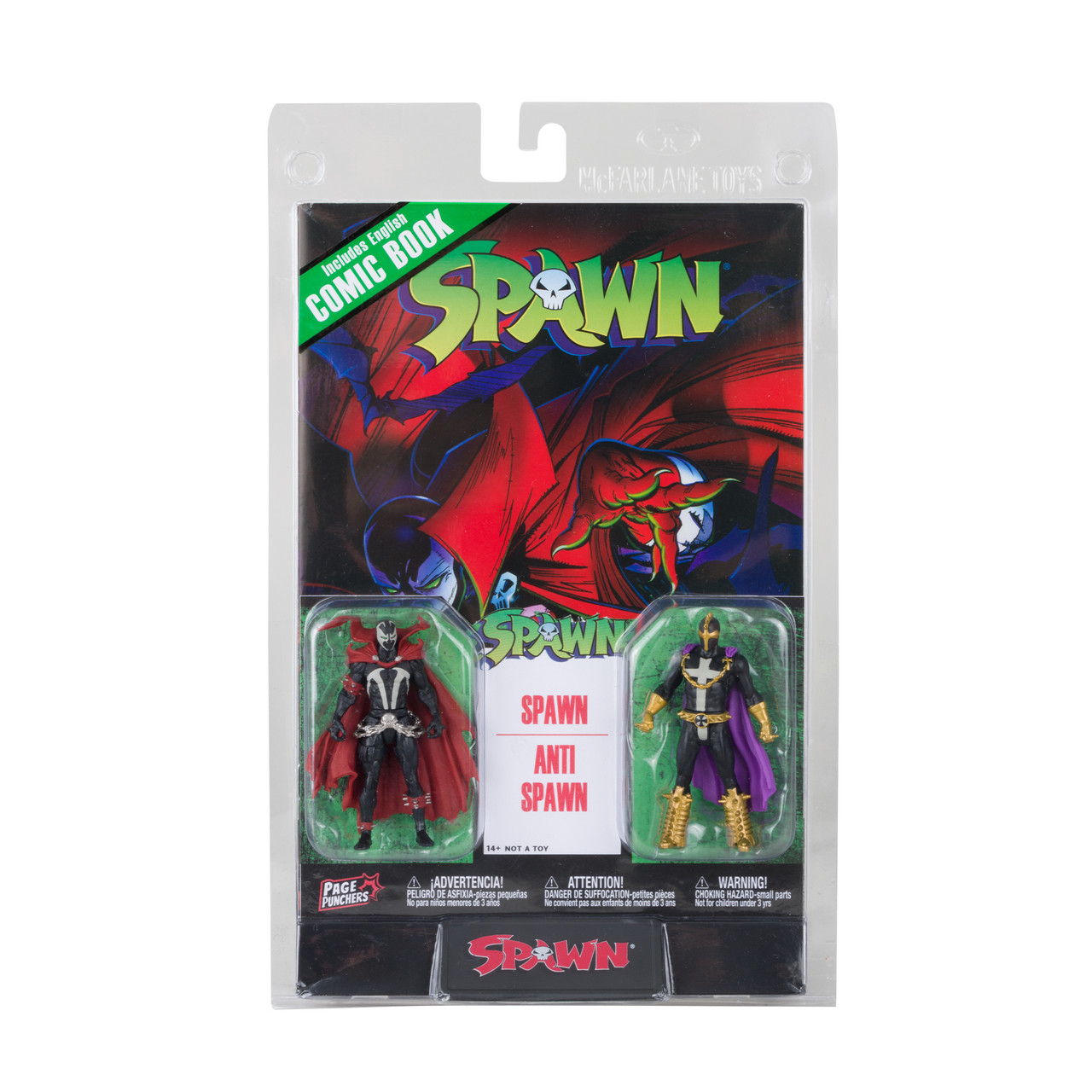 Spawn Comic book + figurines