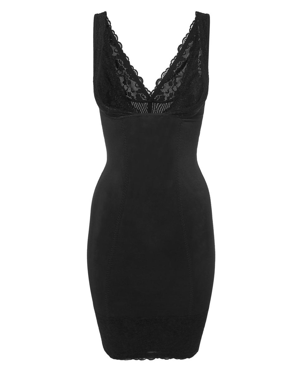 MAGIC Bodyfashion  - Maat M - Super Control Jurk - Zwart