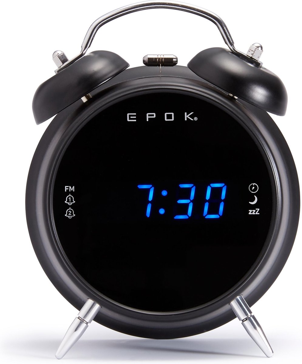 Bigben Wekkerradio Epok - Zwart