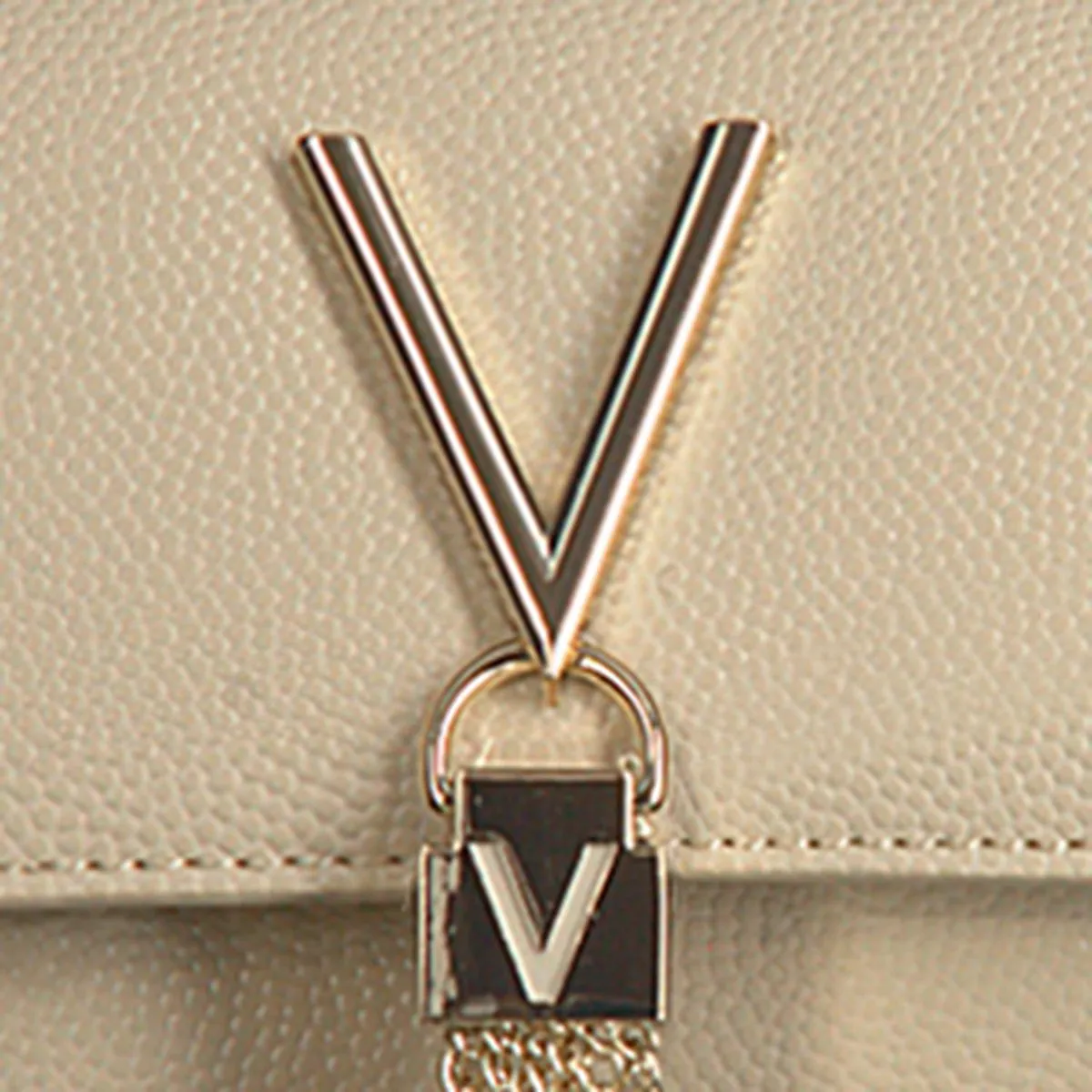 Valentino Bags Divina S Clutch - Beige