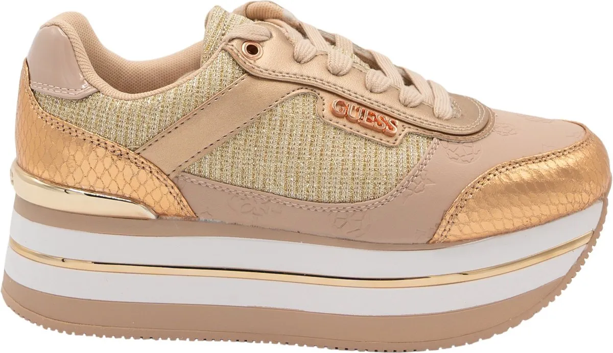 Guess Hansin active lady dames sneaker - 37 - Roze