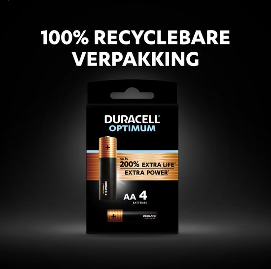 Duracell Optimum Alkaline AA batterijen - 5 stuks