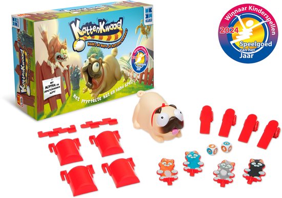 Megableu - Kattenkwaad - Speelgoed van het Jaar 2024 - Het Perfecte Kat En Hond Spel Voor Kinderen -