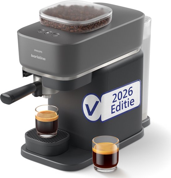 Philips Baristina - Semi-Automatische Espressomachine - Pistonmachine - Koffiemachine met bonen