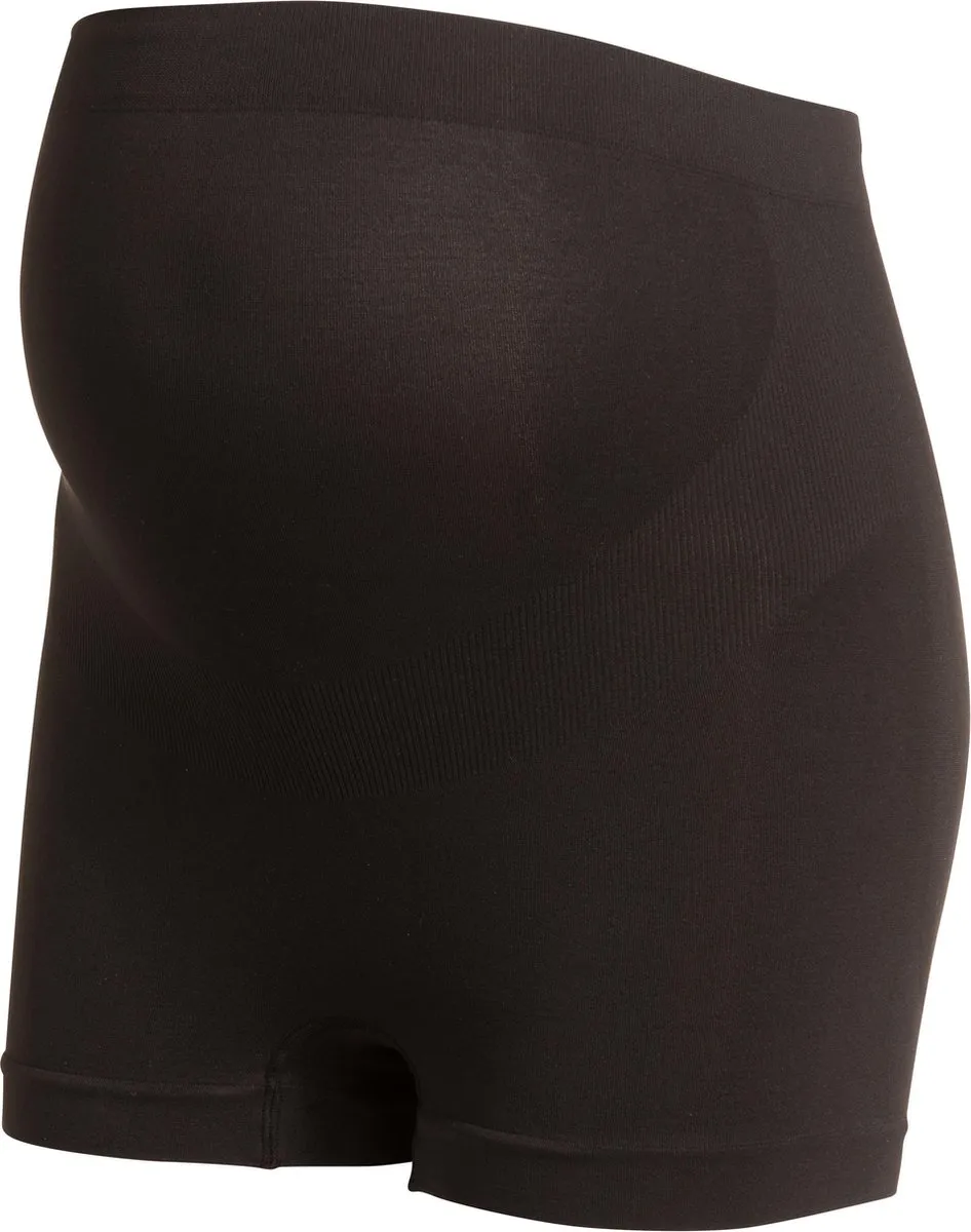 Noppies - Maat XS/S - Naadloze Zwangerschapsshorts Seamless - Black
