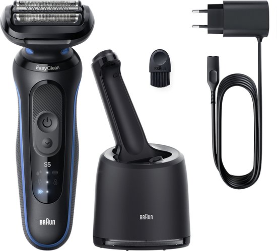 DGMOUTLET-NL-Braun-Elektrisch-Scheerapparaat-Series-5-Met-SmartCare-Center-52-B7000cc-Blauw-SALE-1 Lemmet, Scheermes, Wapen, Rookleiding, Elektronica