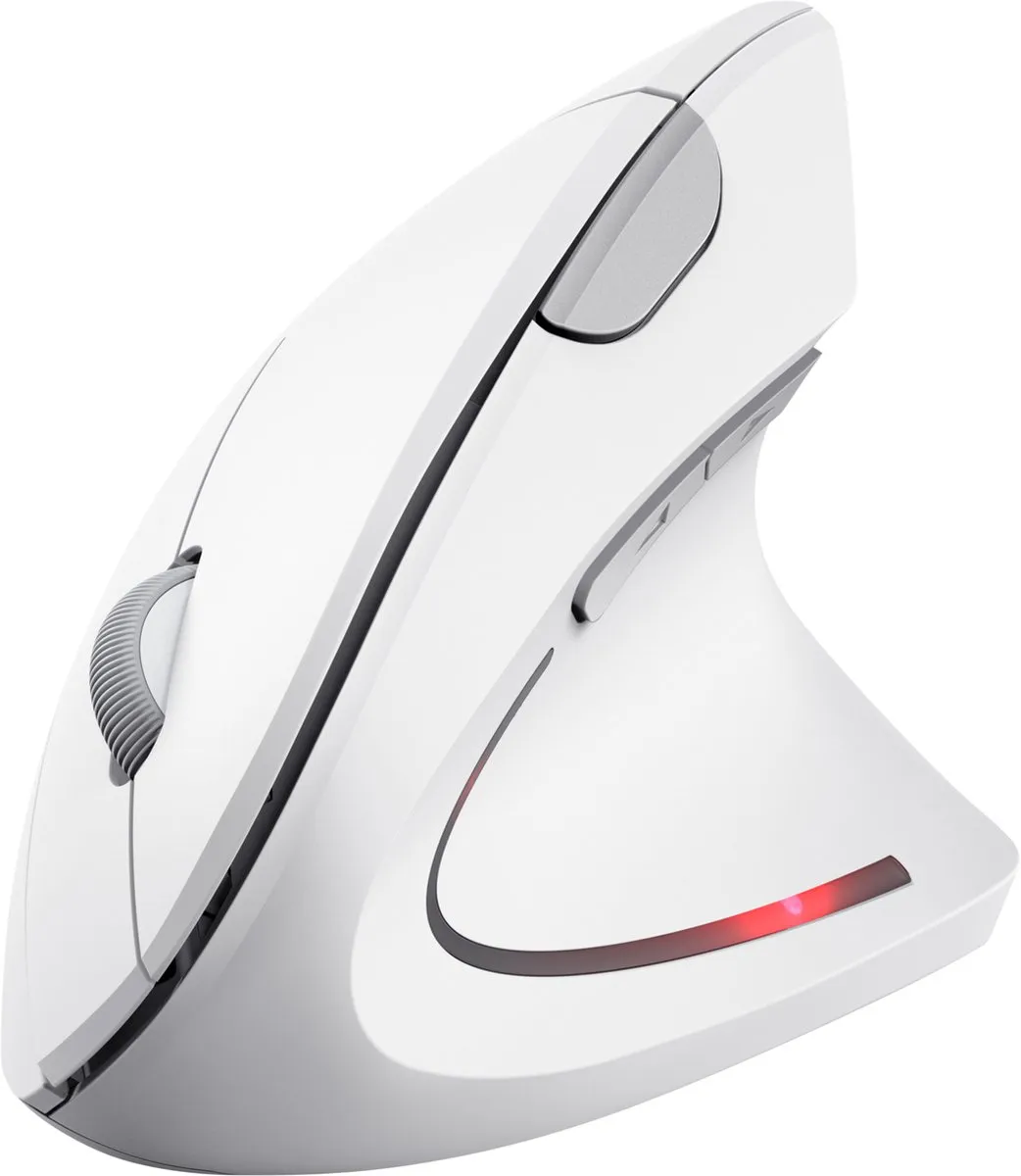 Trust Verto - Draadloze Muis - Ergonomisch - Rechtshandig - Wit