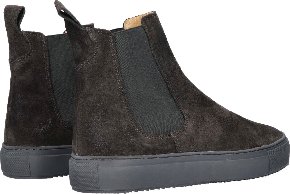 dgmoutlet-nl-Goosecraft-Christian-Men-8-maat-43-Heren-Chelsea-Boots-Grijs-aanbieding-korting-sale-3 Suede, Kleding, Schoeisel, Schoen