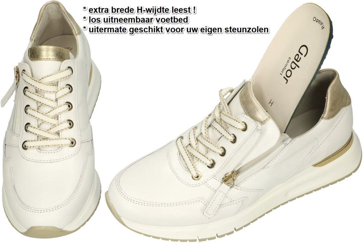 Gabor - maat 38- Sneakers wit