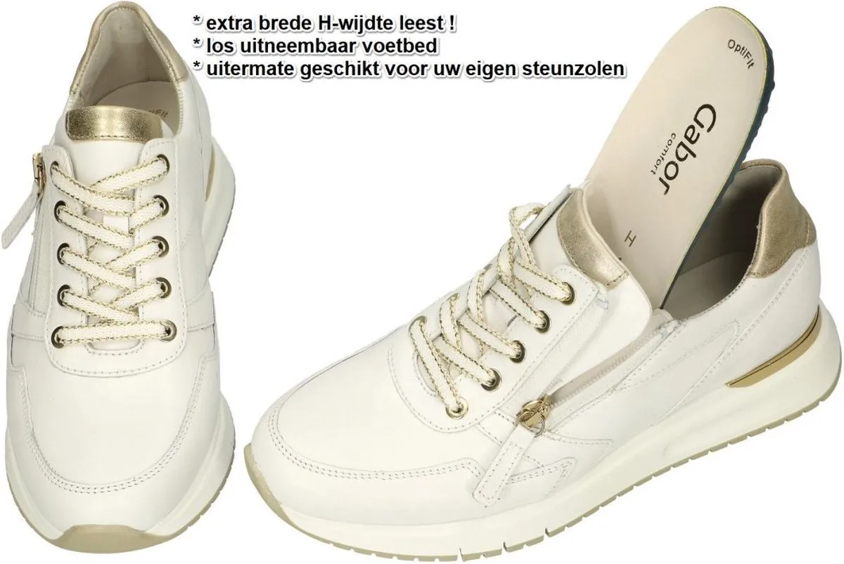 Gabor - maat 38- Sneakers wit