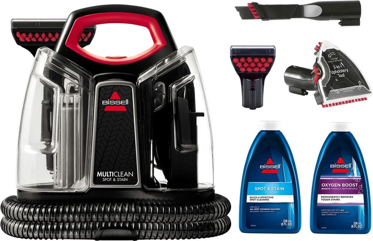 BISSELL Draagbare Vlekkenreiniger - & Zetelreiniger - Carpet Cleaner Apparaat - Reinigingsmachine