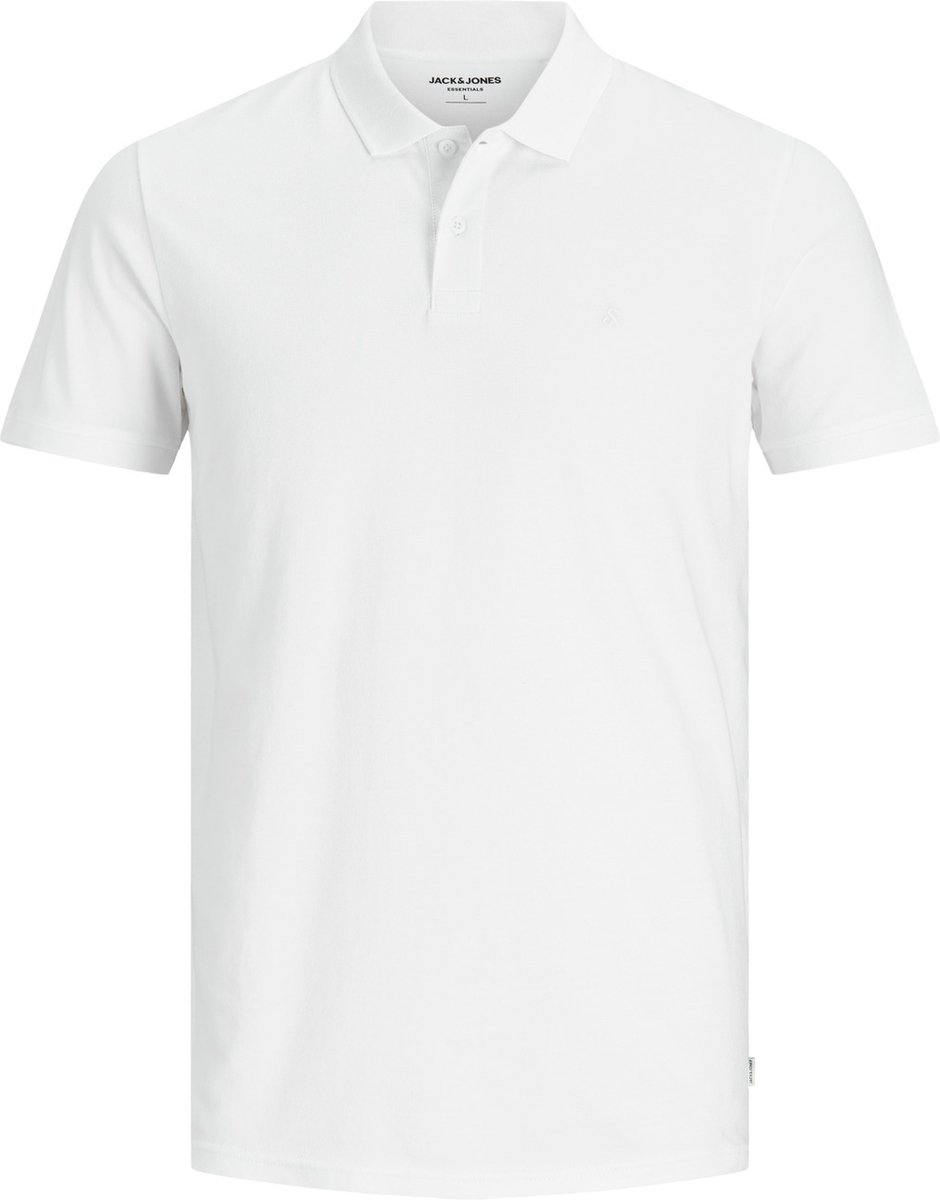 polo shirt, witte polo, korte mouwen polo, kraag polo, gebreide polo