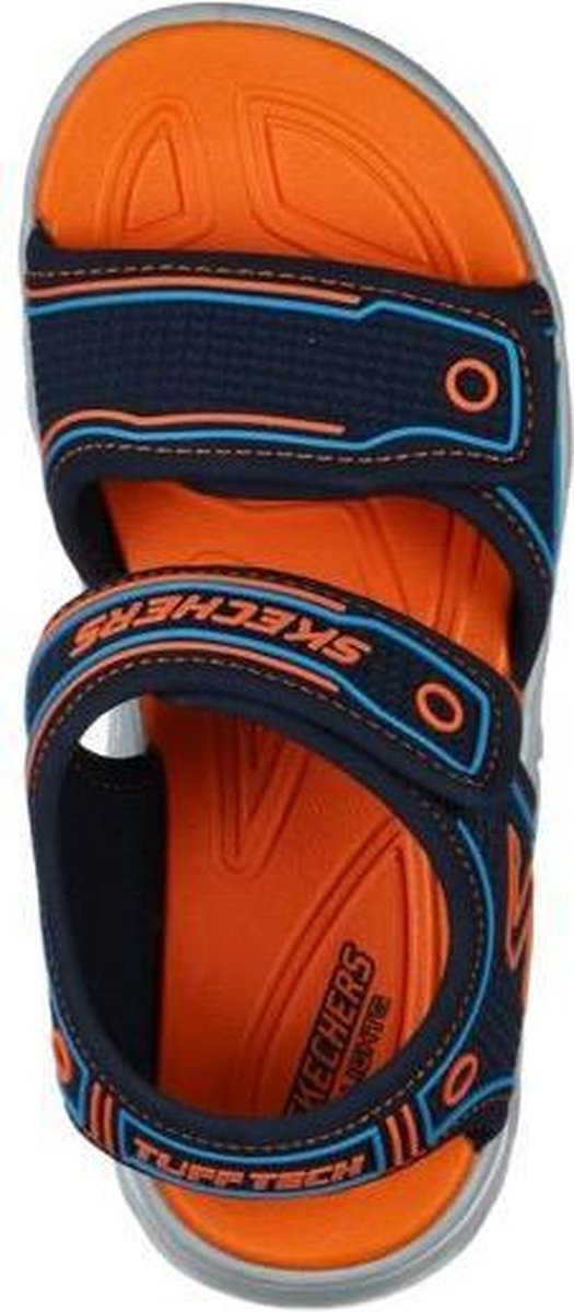 Skechers Hypno-Splash - Maat 29 - Jongens Sandalen - Navy/Orange