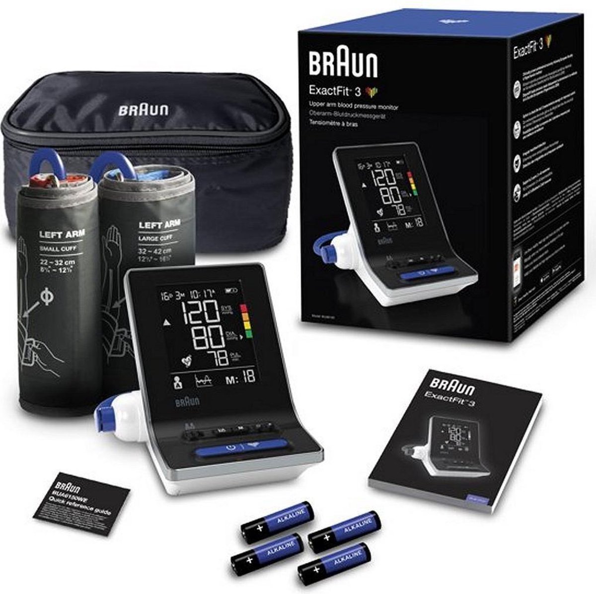 Braun ExactFit™ 3 BUA6150WE - Bovenarmbloed drukmeter