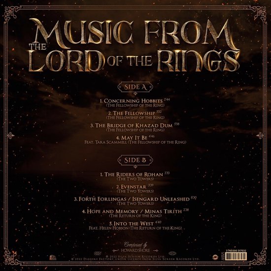 City Of Prague Philharmonic Orchestra, Crouch End Festival Chorus - Music From The Lord Of The Rings