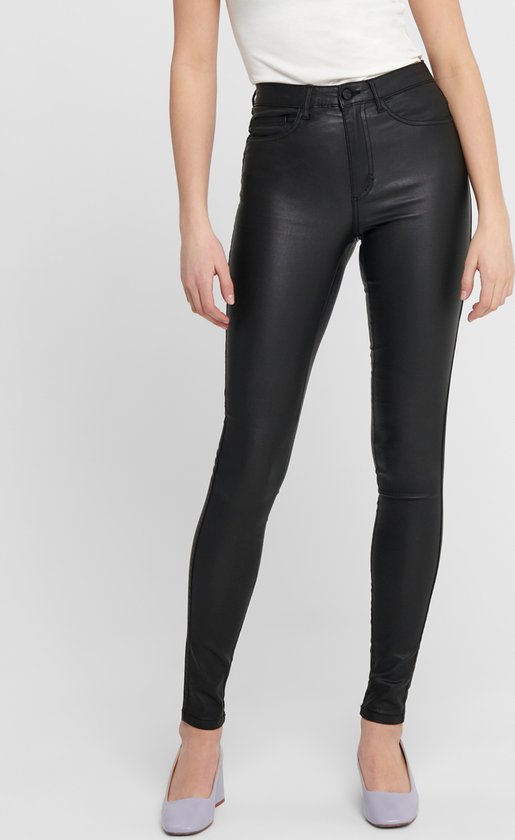 ONLY  - Maat XS X 30 - ONLROYAL HW SK ROCK COATED PIM NOOS Dames Broeken