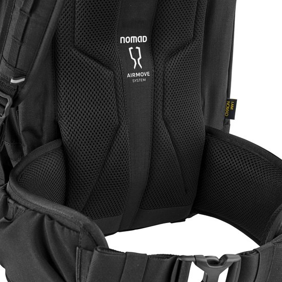 NOMAD® Arran 55 liter Zwart | Backpack Dames & Heren | Hiking