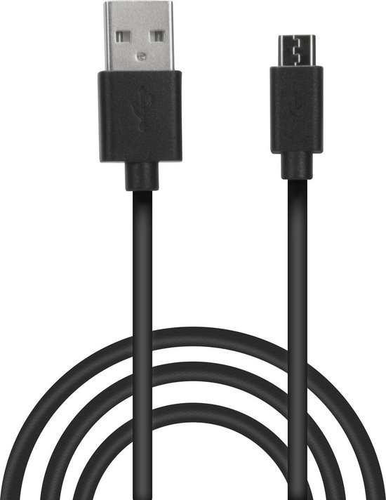 Speedlink, Stream Play & Charge USB Kabel Set voor PS4 (Zwart)