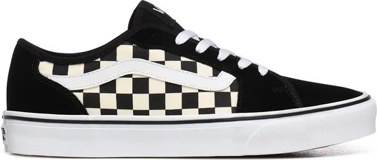 Vans Filmore Decon - 40 - Checkerboard Heren Sneakers - Black/Whte