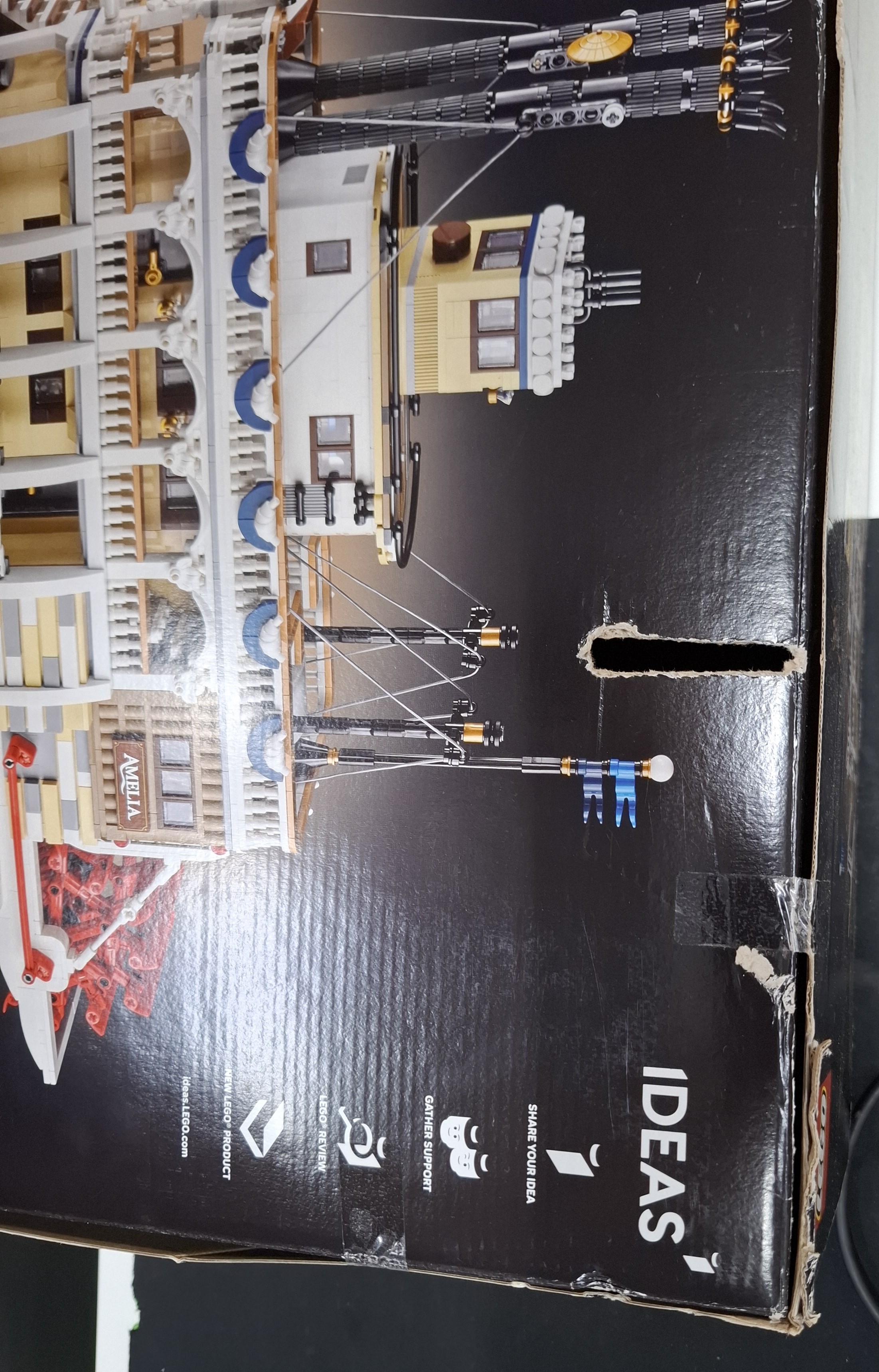 LEGO Ideas Stoomboot Bouwpakket voor Volwassenen - 21356