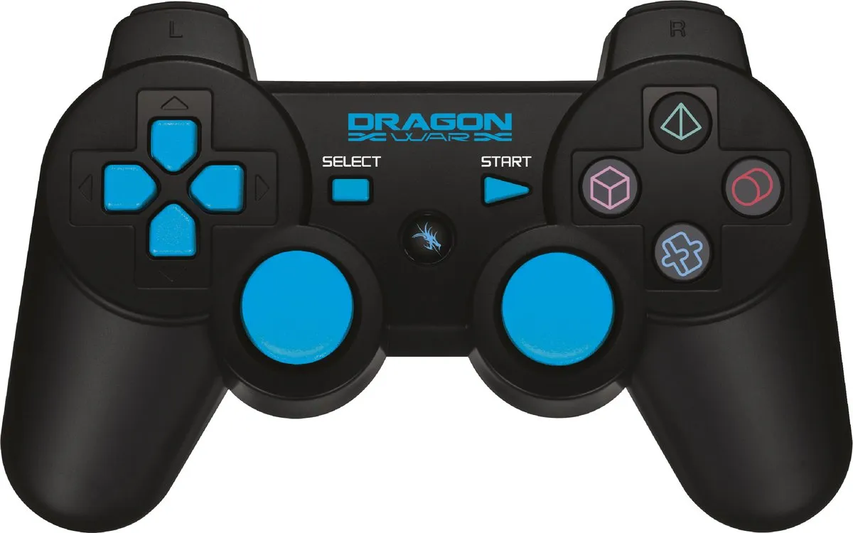 Dragon War Wireless PlayStation 3 - Dragon Shock Bluetooth Controller - Zwart