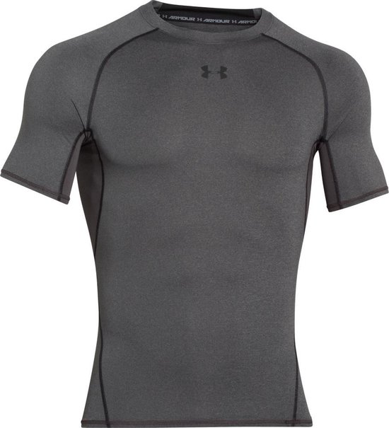 Under Armour HG Armour S/S Fitness Shirt Heren - Maat M
