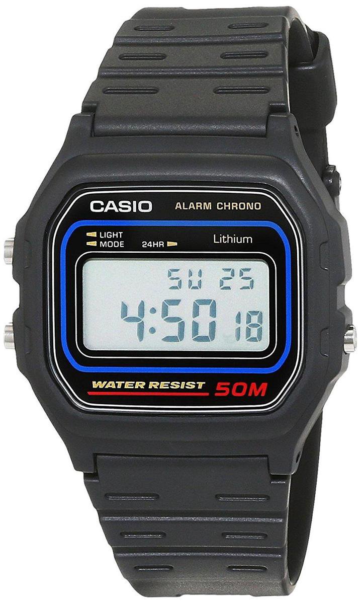 Casio Collection Men W-59-1VQES Heren Horloge - 34 mm