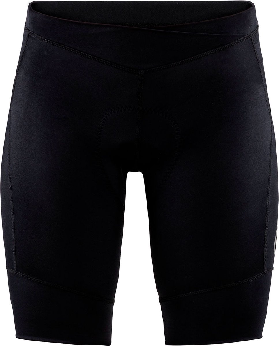 shorts, cycling shorts, zwart, strakke pasvorm, middellange korte