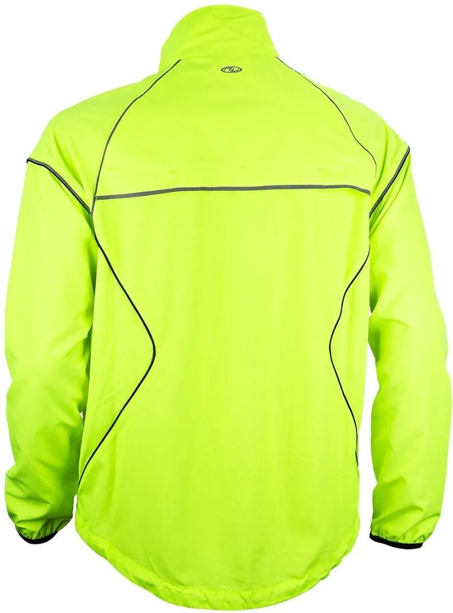 Avento Maat M  Runningjack - Unisex - Neon Yellow - Geel/Zwart - M