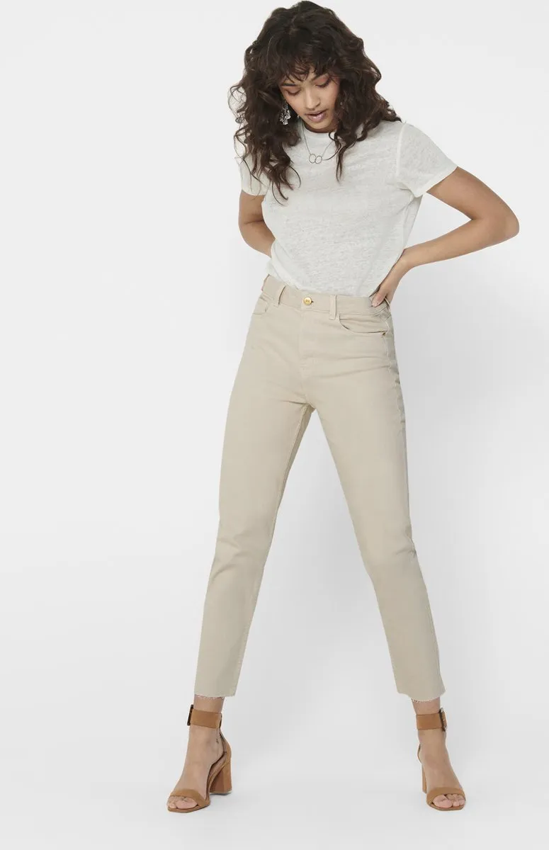ONLY - Maat 25 X L30 - ONLEMILY HW ST RAW CRPANK DNM COL NOOS Dames Jeans