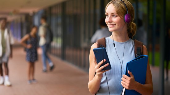 JVC HA-S160M - Vederlichte opvouwbare on-ear hoofdtelefoon - Paars