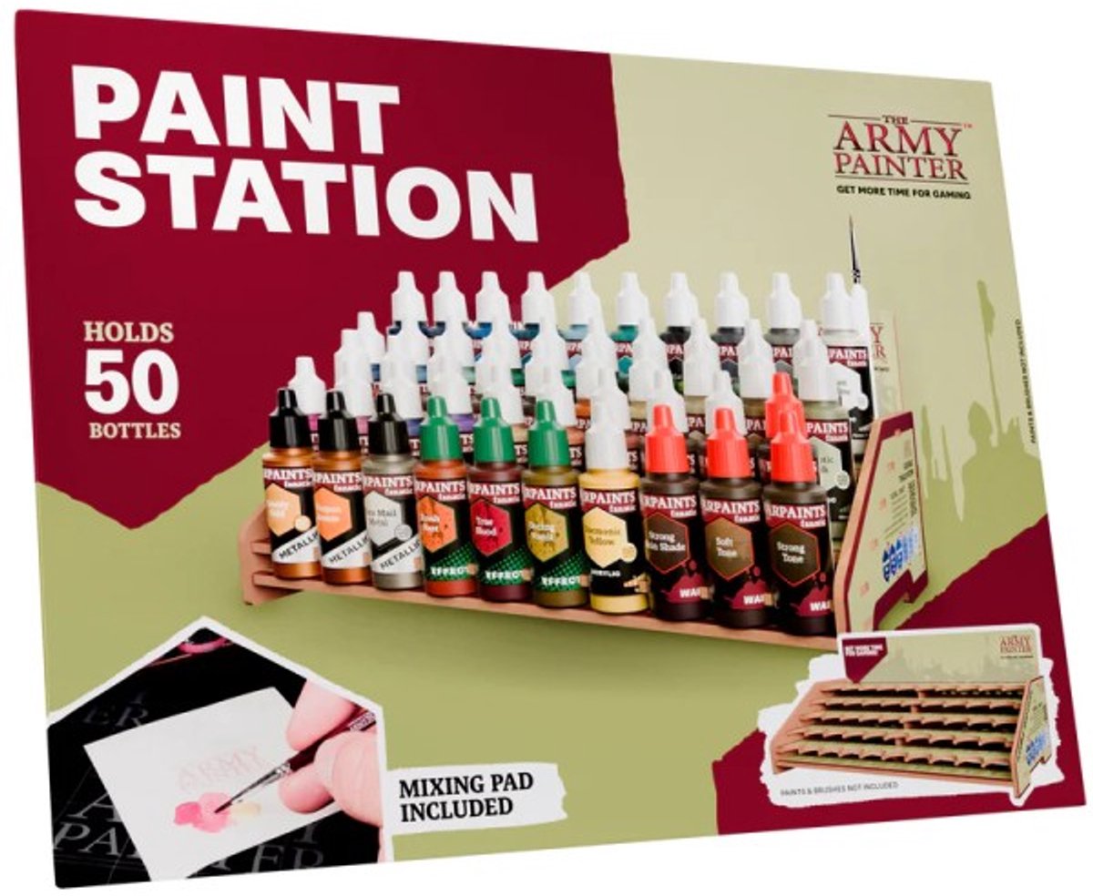 verfset, verfmiddelen, hobbyset, kunstbenodigdheden, mixingspad inbegrepen