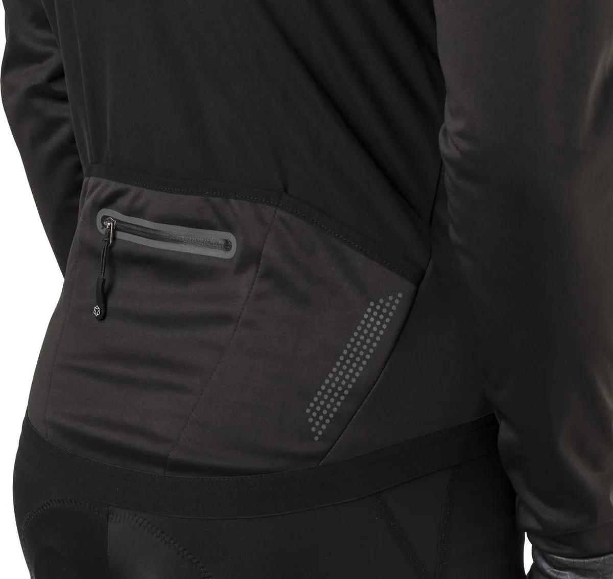 AGU Jack Essential Winter Black - Maat XL - Fietsjack Heren