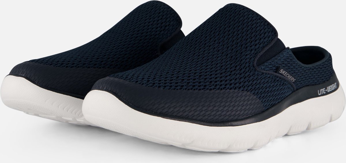 slips, sneaker, mesh, navy, lightweight