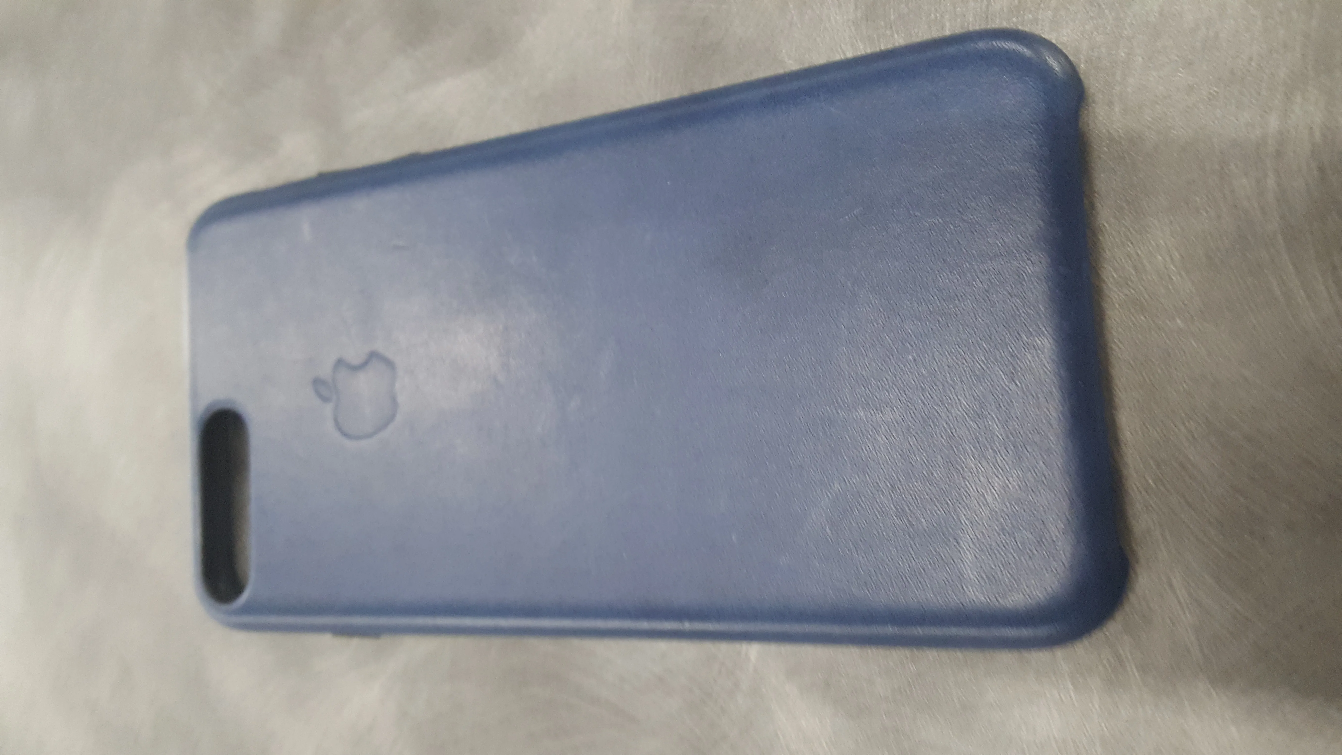 Apple iPhone 8 Plus / 7 Plus Leather Case Midnight Blue