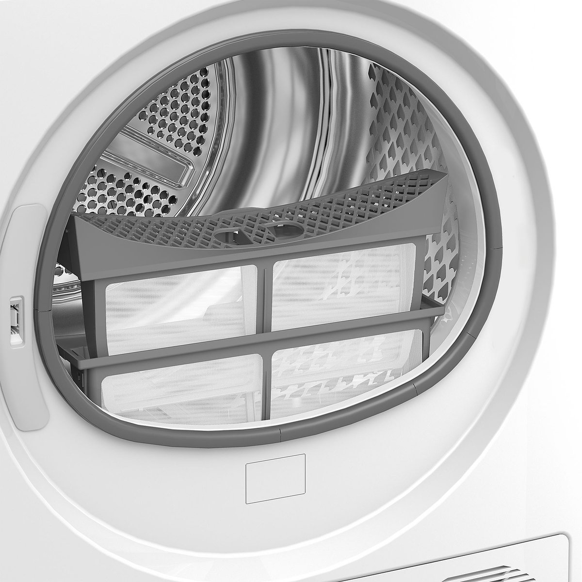 wasmachine, droog, droogtrommel, kleding, hole