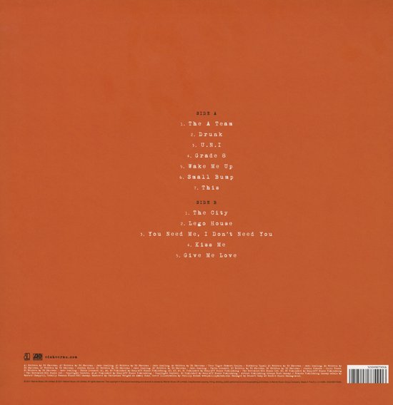 Ed Sheeran - + (Plus) (LP)