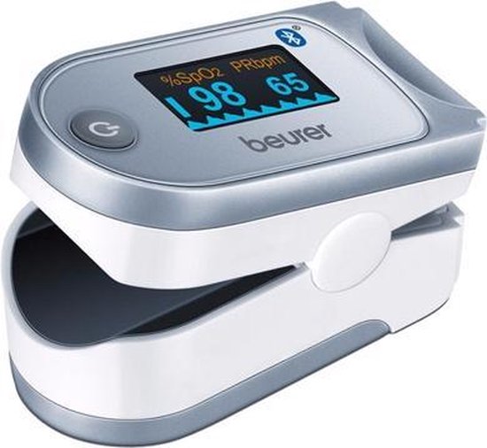 Beurer PO60 - Saturatiemeter/Pulseoximeter - Hartslagmeter - Bluetooth