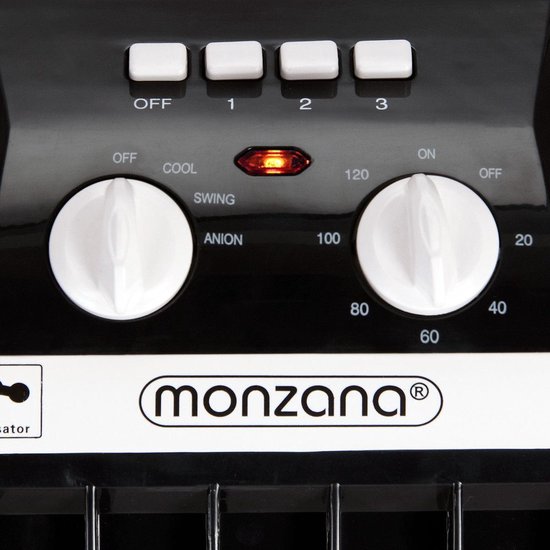 Monzana 3 in 1 - Luchtkoeler - Wit/zwart