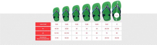Havaianas Baby Brasil Logo II Meisjes Slippers - Pink Flux - Maat 21