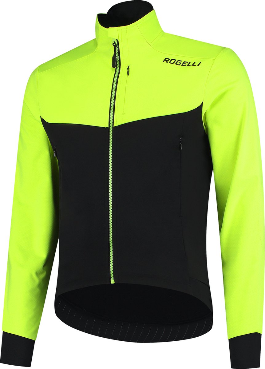 high-visibility, neon, jacket, full-zip, roegelli