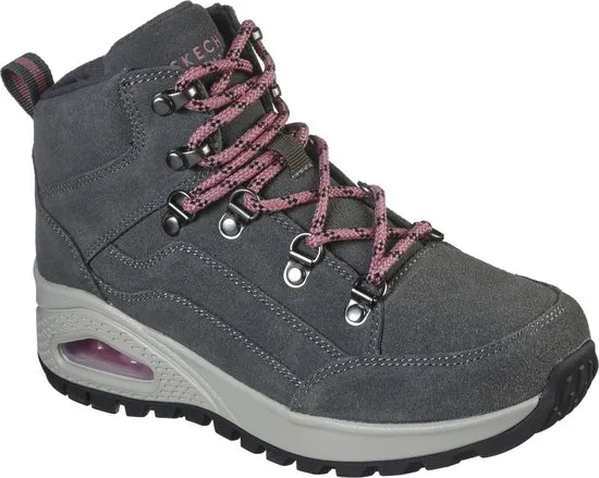 Skechers - maat 40- Uno Rugged Rugged One veterboots groen - Dames