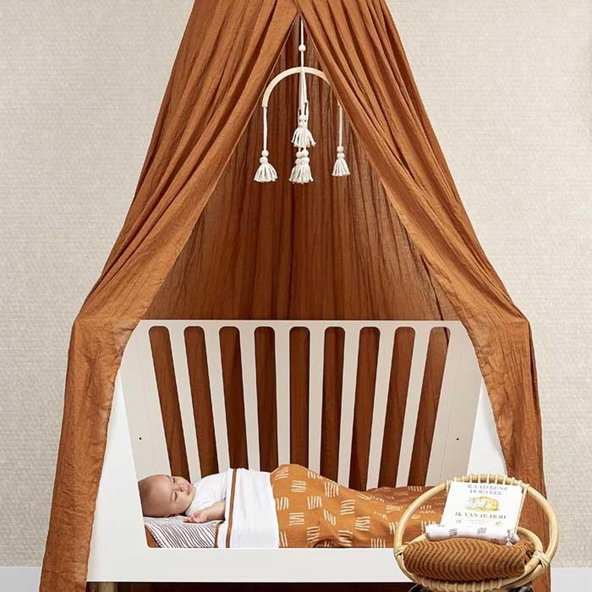 Meyco klamboe - Uni camel